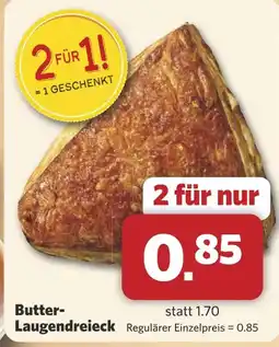 Combi Butter- Laugendreieck aanbieding