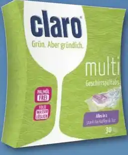 Combi Claro Geschirrspülmittel-Tabs aanbieding