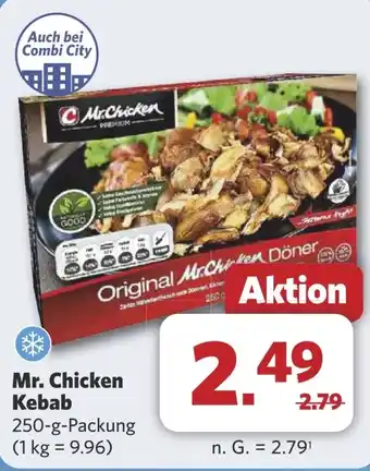 Combi Mr. Chicken Kebab aanbieding