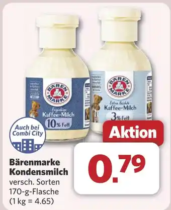 Combi Bärenmarke Kondensmilch aanbieding