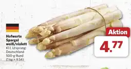 Combi Hofwerte Spargel weiß/violett aanbieding