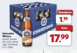 Combi Schneider Weisse aanbieding