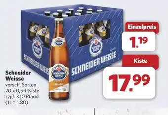 Combi Schneider Weisse aanbieding