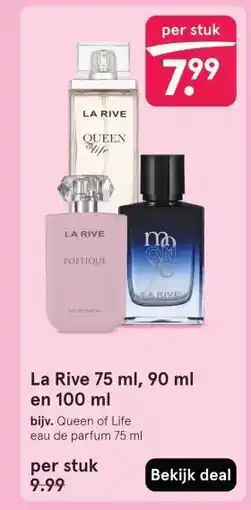 Etos La Rive 75 ml, 90 ml en 100 ml aanbieding