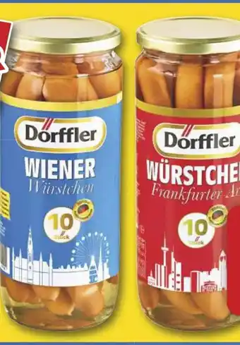 Combi Dörffler Wiener oder Frankfurter Würstchen aanbieding