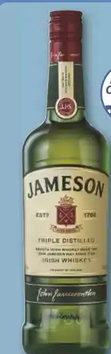 Combi Jameson Blended Irish Whiskey aanbieding