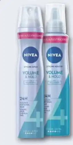 Combi Nivea Haarspray oder Schaum festiger aanbieding