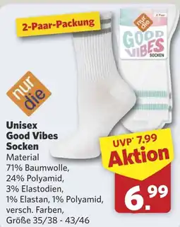 Combi Unisex Good Vibes Socken aanbieding