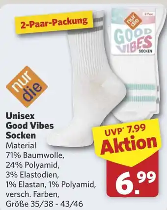 Combi Unisex Good Vibes Socken aanbieding