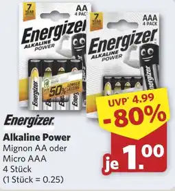 Combi Alkaline Power aanbieding