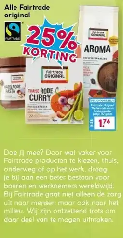Boon`s Markt Alle Fairtrade aanbieding