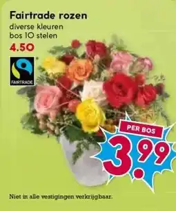 Boon`s Markt Fairtrade rozen aanbieding