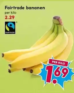 Boon`s Markt Fairtrade bananen aanbieding