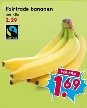 Boon`s Markt Fairtrade bananen aanbieding