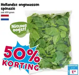 Boon`s Markt Hollandse ongewassen spinazie aanbieding