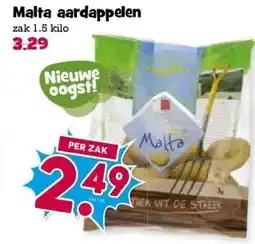 Boon`s Markt Malta aardappelen aanbieding