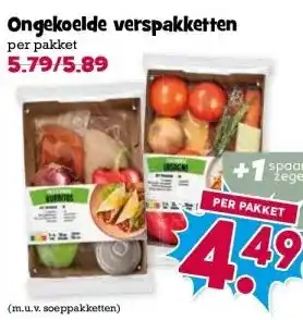 Boon`s Markt Ongekoelde verspakketten aanbieding