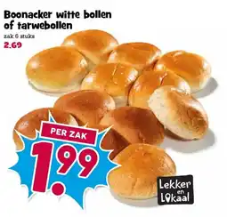 Boon`s Markt Boonacker witte bollen of tarwebollen aanbieding