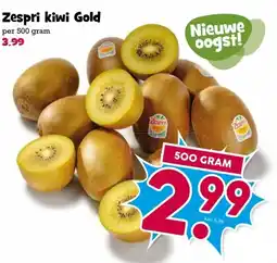 Boon`s Markt Zespri kiwi Gold aanbieding