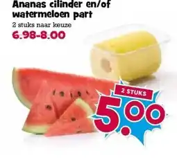 Boon`s Markt Ananas cilinder en/of watermeloen part aanbieding