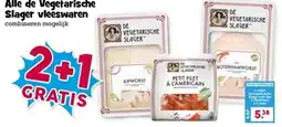 Boon`s Markt Alle de Vegetarische Slager vleeswaren aanbieding