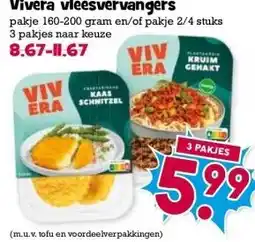 Boon`s Markt Vivera vleesvervangers aanbieding