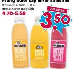 Boon`s Markt Fruity Juice sap en/of smoothie aanbieding
