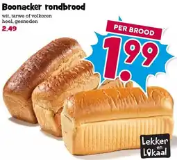 Boon`s Markt Boonacker rondbrood aanbieding