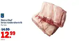 Makro Metro Chef lerse rundershortrib aanbieding