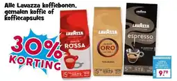 Boon`s Markt Alle Lavazza koffiebonen, gemalen koffie of koffiecapsules aanbieding
