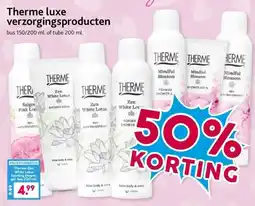 Boon`s Markt Therme luxe verzorgingsproducten aanbieding