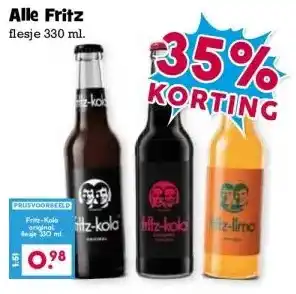 Boon`s Markt Alle Fritz aanbieding