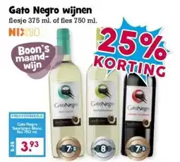 Boon`s Markt Gato Negro wijnen aanbieding