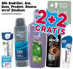 Boon`s Markt Alle Andrélon, Axe, Dove, Prodent, Rexona en/of Zendium aanbieding