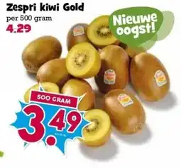 Boon`s Markt Zespri kiwi Gold per 500 gram aanbieding