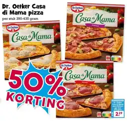 Boon`s Markt Dr. Oetker Casa di Mama pizza aanbieding