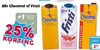 Boon`s Markt Alle Chocomel of Fristi aanbieding