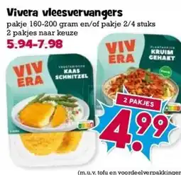 Boon`s Markt Vivera vleesvervangers aanbieding