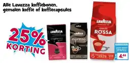 Boon`s Markt Alle Lavazza koffiebonen, gemalen koffie of koffiecapsules aanbieding