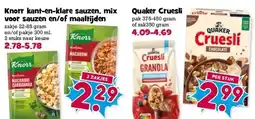Boon`s Markt voor sauzen en/of maaltijden aanbieding