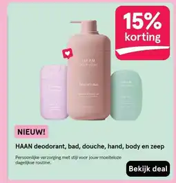 Etos HAAN deodorant, bad, douche, hand, body en zeep aanbieding