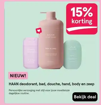 Etos HAAN deodorant, bad, douche, hand, body en zeep aanbieding