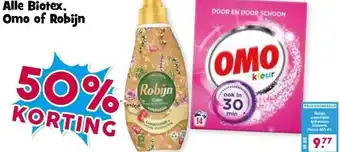 Boon`s Markt Alle Biotex, Omo of Robijn aanbieding