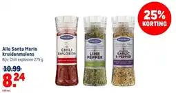 Makro Alle Santa Maria kruidenmolens aanbieding