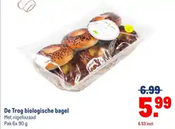 Makro De Trog biologische bagel aanbieding