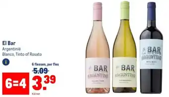 Makro El Bar aanbieding