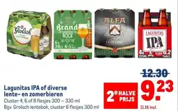 Makro Lagunitas IPA of diverse lente en zomerbieren aanbieding