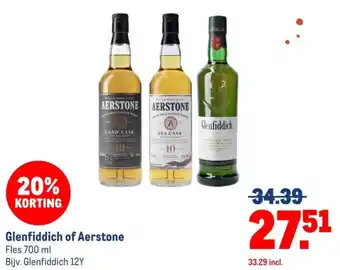 Makro Glenfiddich of Aerstone aanbieding