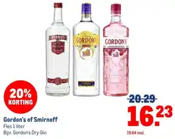 Makro Gordon's of Smirnoff aanbieding
