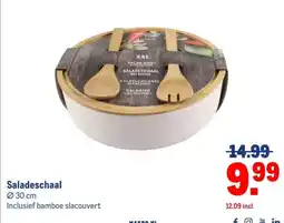 Makro Saladeschaal aanbieding